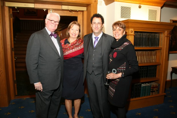 Dr. Patrick and Mary Ann Hogan, Tony Kushner, Marilyn Sheperd